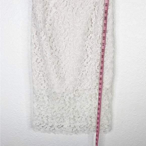 COPY - BHLDN Alessa Lace Midi Dress White - Picture 5 of 6